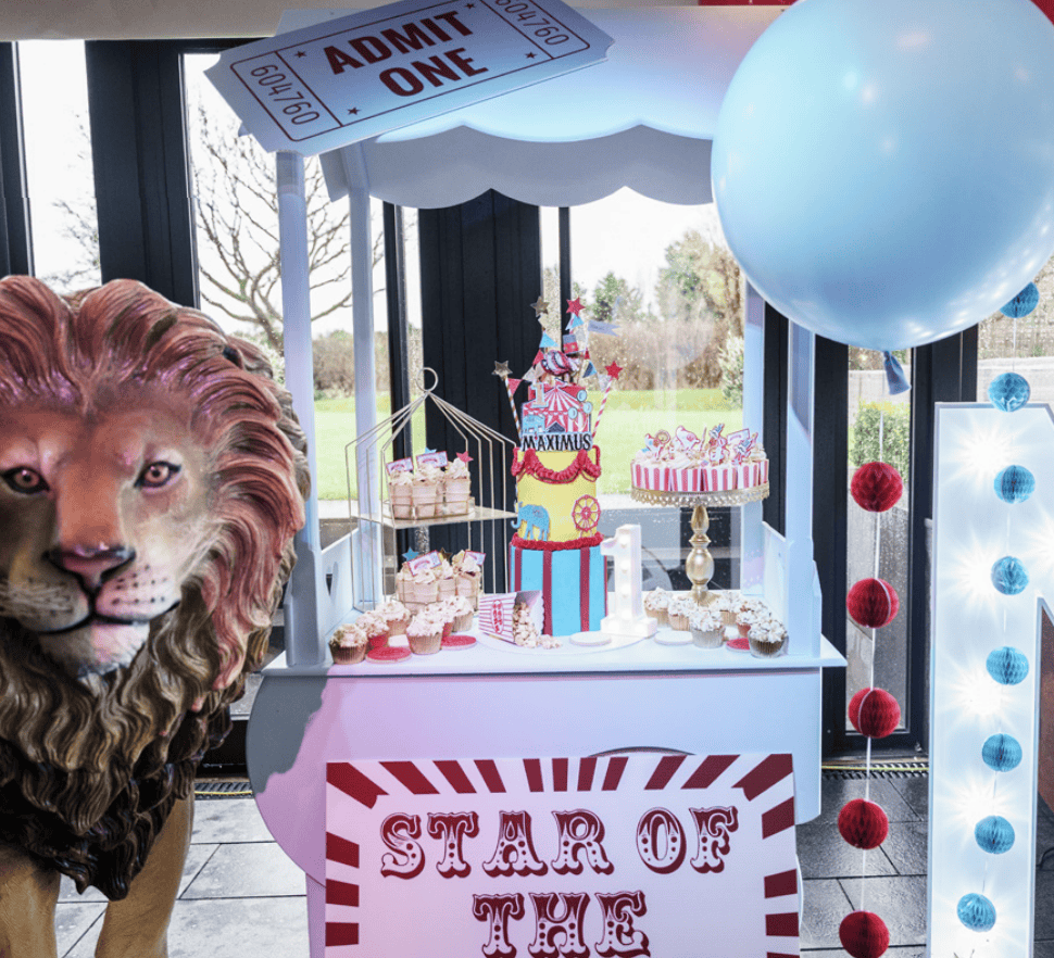 First birthday party decor